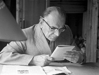 Писатель Константин Паустовский, 1959 год
