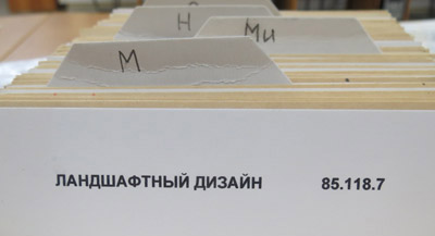 систематический каталог